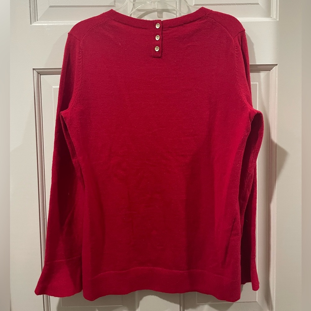 Talbots Red Sweater - Picture 2 of 2